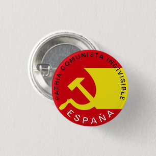 Macaron Rond 2,50 Cm España Socialista y Unida Button