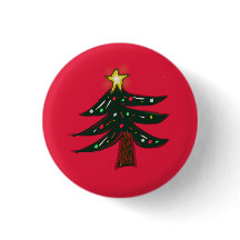 Étoile de sapin de Noël dessinée à la main