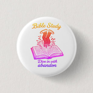 Macaron Rond 2,50 Cm Étude biblique
