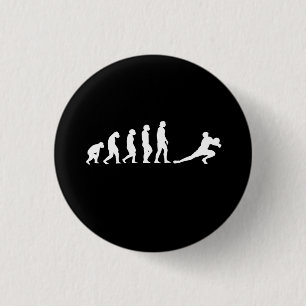 Macaron Rond 2,50 Cm Évolution du volley-ball