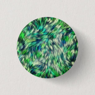 Macaron Rond 2,50 Cm Fabric Texture Green Fur Design-68745