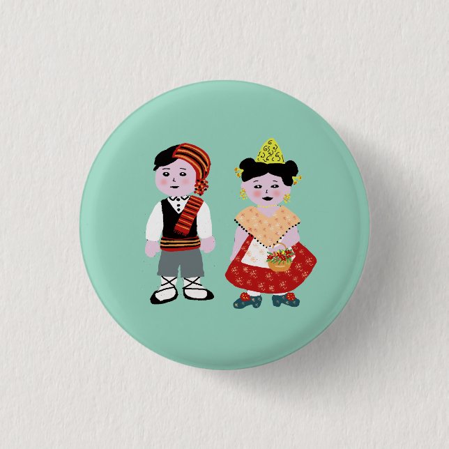 Macaron Rond 2,50 Cm falleros (Devant)