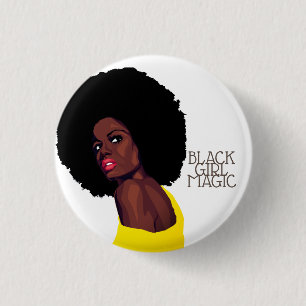 MACARON ROND 2,50 CM FEMME NOIRE AFRO FILLE NOIRE PEAU FOND