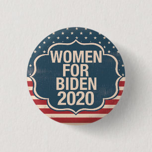 Macaron Rond 2,50 Cm Femmes pour Biden 2020