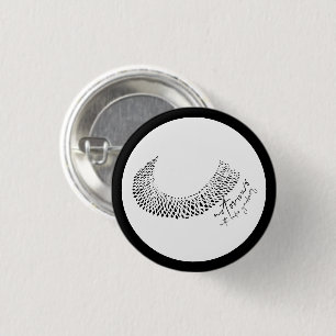 Macaron Rond 2,50 Cm Femmes RBG Notoires Noires Droite