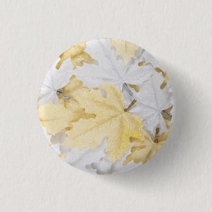 Macaron Rond 2,50 Cm Feuilles d'automne