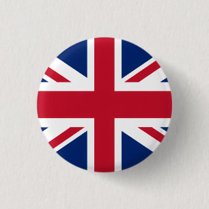 Macaron Rond 2,50 Cm Fierté du drapeau britannique