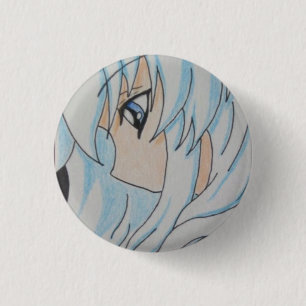 Macaron Rond 2,50 Cm Filles d'Anime