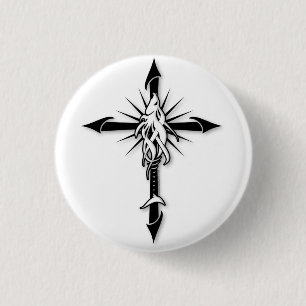 Macaron Rond 2,50 Cm Fish-Cross_Shadow