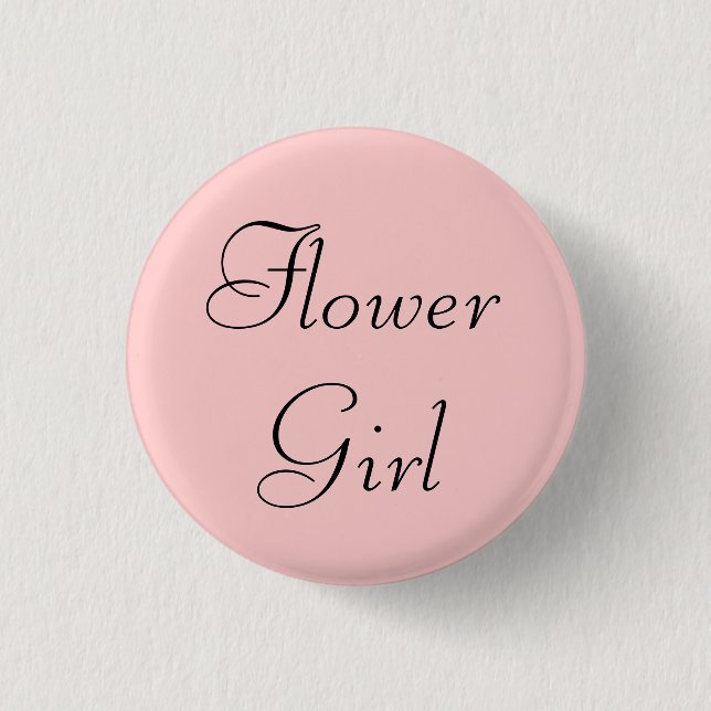 Macaron Rond 2,50 Cm Fleur fille (Devant)