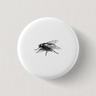 Macaron Rond 2,50 Cm Fly Buddy petit bouton rond