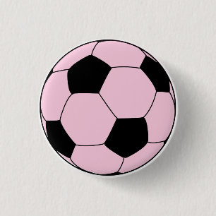 Macaron Rond 2,50 Cm Football rose
