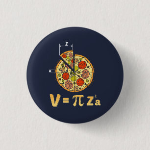 Macaron Rond 2,50 Cm Formule Pi Day Math Pizza Nerd