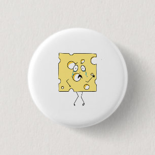 Macaron Rond 2,50 Cm Fromage Gouda, thème fromage