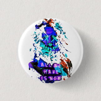 Macaron Rond 2,50 Cm Futurisme Japonais Vaporwave Esthétique Anime