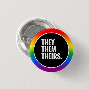 Macaron Rond 2,50 Cm Gay pride