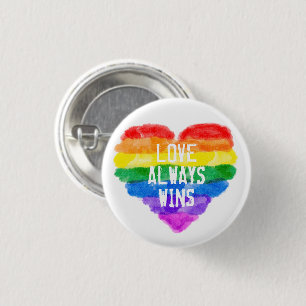 Macaron Rond 2,50 Cm Gay pride LGBT Rainbow