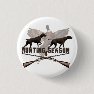 Macaron Rond 2,50 Cm German Shorthaired Pointer,kurzhaar, Tapestry Post