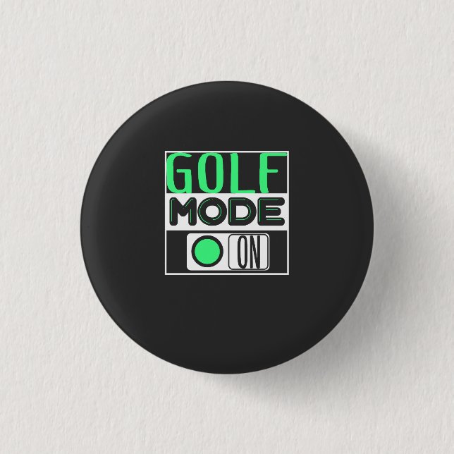 Macaron Rond 2,50 Cm Golf (Devant)