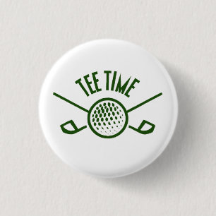 Macaron Rond 2,50 Cm Golfers Tee Time