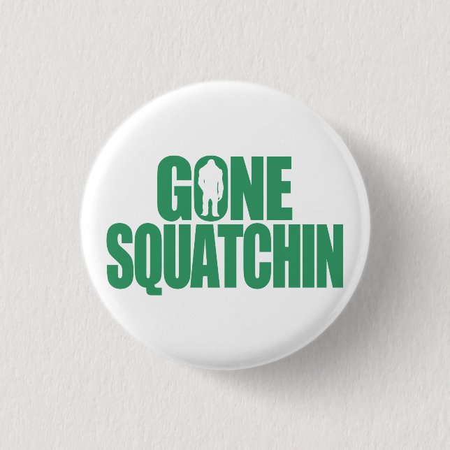 Macaron Rond 2,50 Cm Gone Squatchine (Devant)