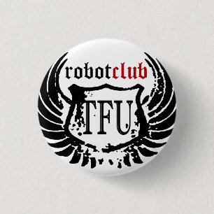 Macaron Rond 2,50 Cm Goupille de club de robot
