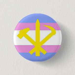 Macaron Rond 2,50 Cm goupille de juche de transsexuel