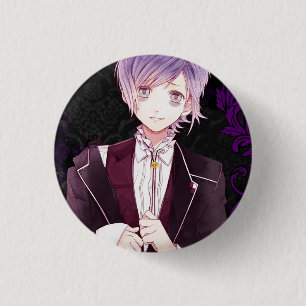 Macaron Rond 2,50 Cm Goupille Diabolik Lovers Kanato