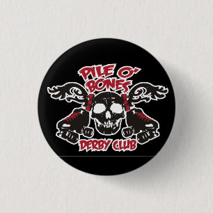 Macaron Rond 2,50 Cm Goupille d'O'Bones de pile petite