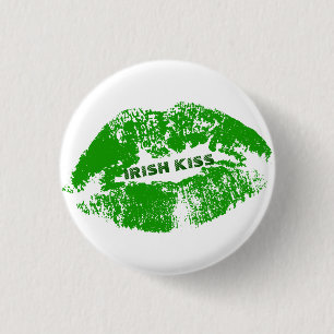 Macaron Rond 2,50 Cm Green Lips Irish Kiss