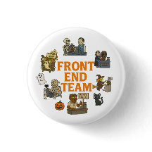 Halloween de l'équipe frontale