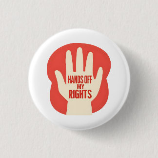 Macaron Rond 2,50 Cm Hands Off My Rights – Equality 