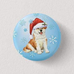 Macaron Rond 2,50 Cm Happy Howliday Akita