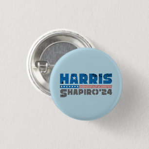 Macaron Rond 2,50 Cm Harris Shapiro 2024 Rayure Vintage Patriotique