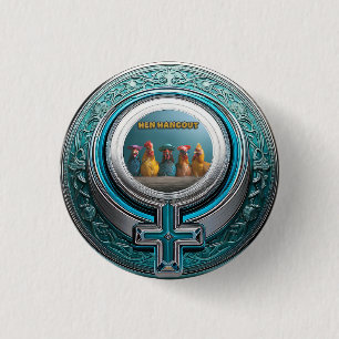 MACARON ROND 2,50 CM HEN HANGOUT