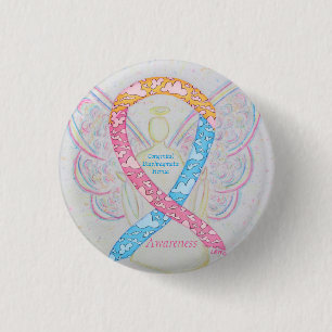 Macaron Rond 2,50 Cm Hernie diaphragique congénitale Épingle de sensi