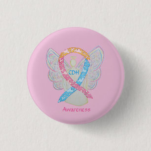 Macaron Rond 2,50 Cm Hernie diaphragmatique congénitale Étanche de sens