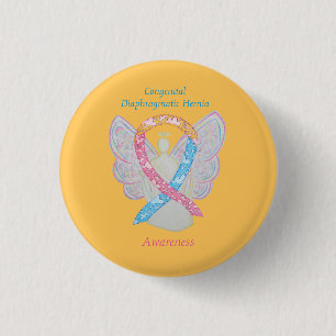 Macaron Rond 2,50 Cm Hernie diaphragmatique congénitale Étanche de sens