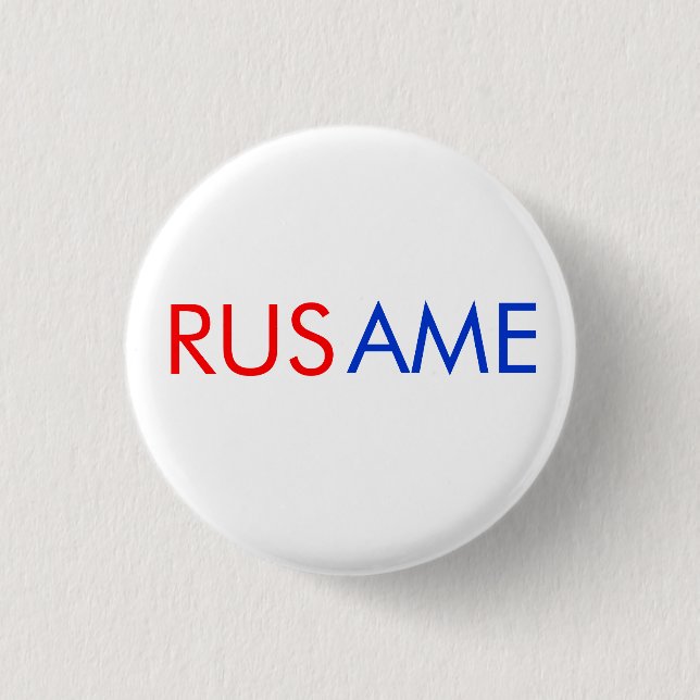 Macaron Rond 2,50 Cm Hetalia de BOUTON de RUSAME (Devant)