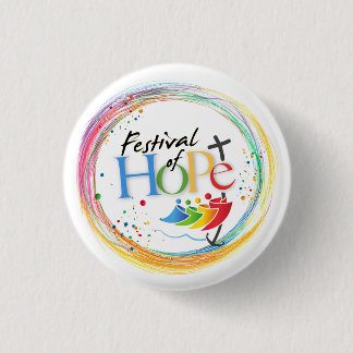 Macaron Rond 2,50 Cm Hope party promotion buttons pins