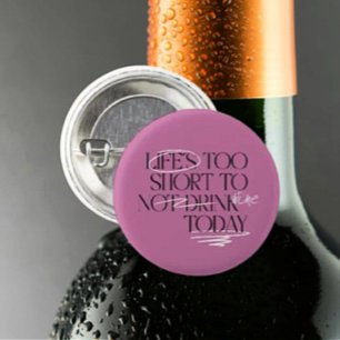 Macaron Rond 2,50 Cm Humeur Vin Griffonné – Bouton Pinback