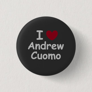 Macaron Rond 2,50 Cm I Love Andrew Cuomo
