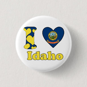 Macaron Rond 2,50 Cm I love Idaho