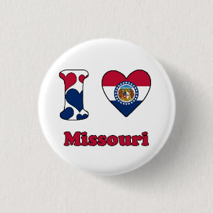 Macaron Rond 2,50 Cm I love Missouri