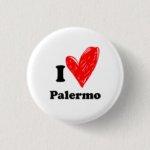 Macaron Rond 2,50 Cm I Love Palermo