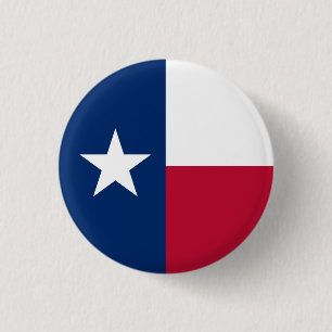 Macaron Rond 2,50 Cm Indicateur d'état du Texas