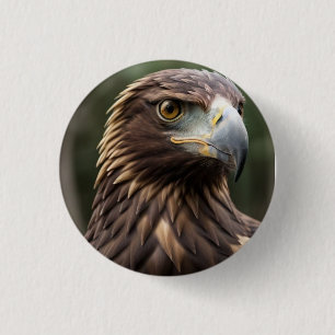 Macaron Rond 2,50 Cm Insigne : aigle