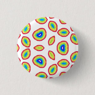 Macaron Rond 2,50 Cm Insigne arc-en-ciel