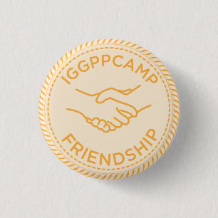 Macaron Rond 2,50 Cm Insigne d'amitié d'IGGPPCamp