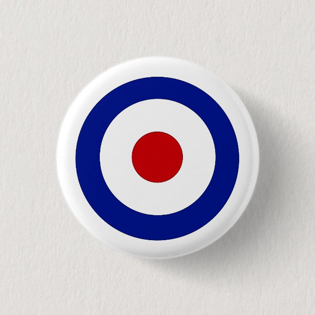 Macaron Rond 2,50 Cm Insigne de cercle de mod (Devant)